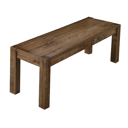 Kd Gabinetes Janet Driftwood Transitional Dining Bench KD2812288